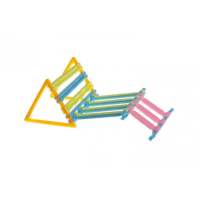 Constructiespeelgoed voor kinderen / rietjes / bouwen /